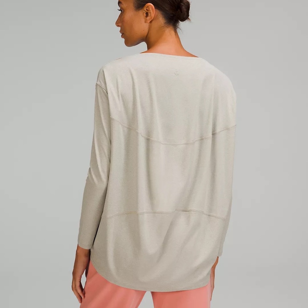 Lululemon Back in Action Long Sleeve Shirt Nulu